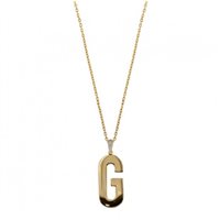 Collar Rue des Mille Mujer SCRIVI IL TUO NOME in Plata CL-GB 01 G AU - CL-GB 01 G AU